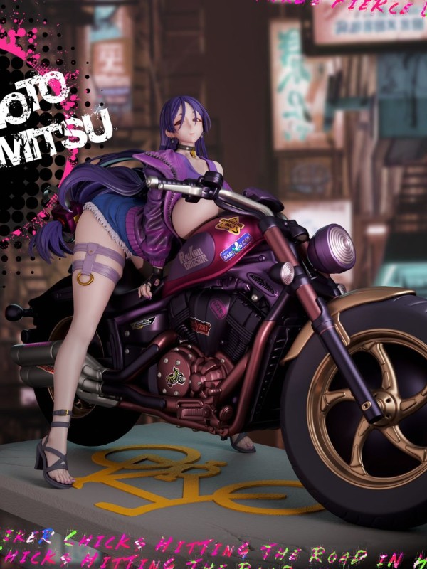 Demon Core Studio FGO Motorcycle trio Hot Sexy 1/6 Statue